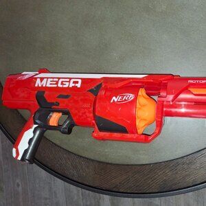 Nerf Rotofury  red and orange mixed colors